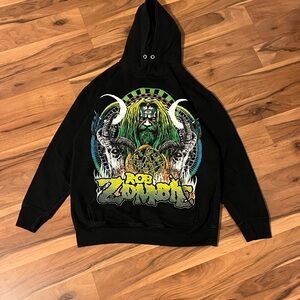 Rob Zombie 2022 Tour Black Hoodie